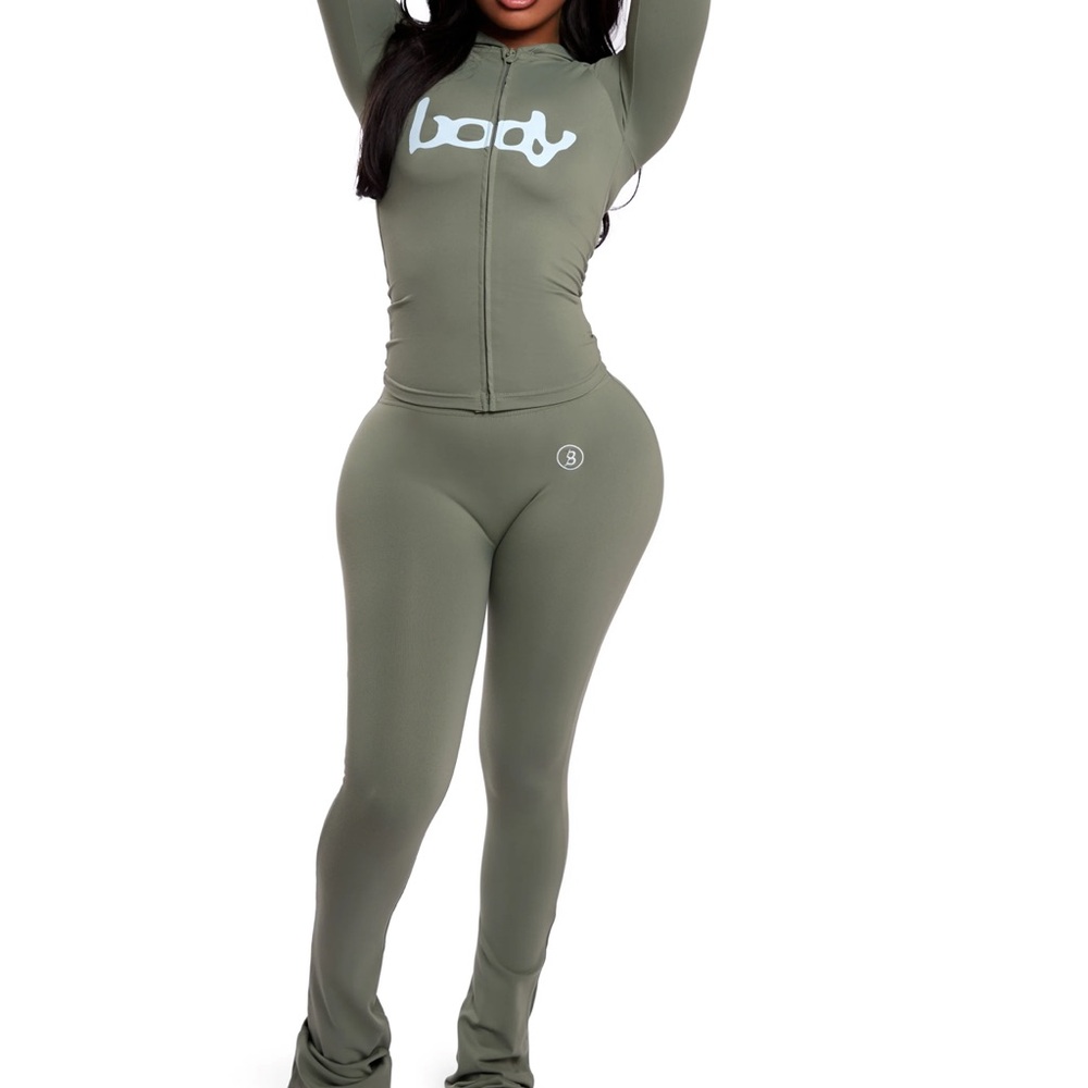 Olive Green Bodysuit